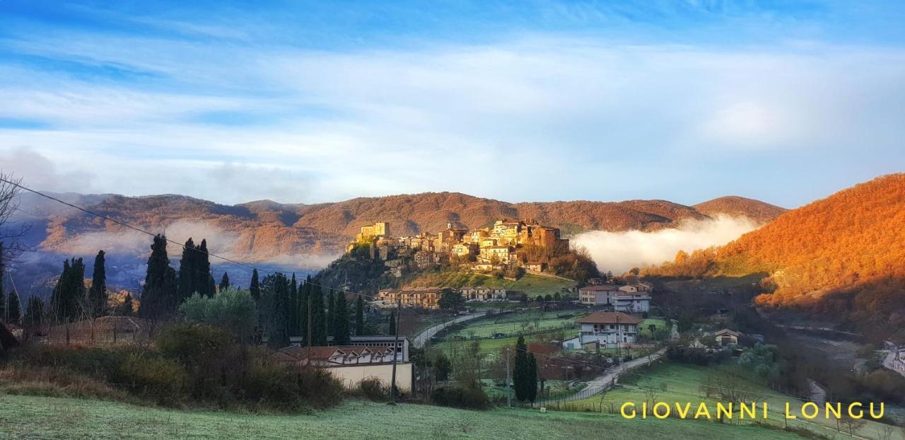 La Terrazza Sul Lago Turano Castel di Tora Exterior foto