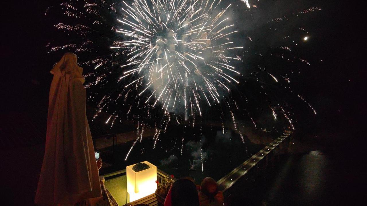 La Terrazza Sul Lago Turano Castel di Tora Exterior foto